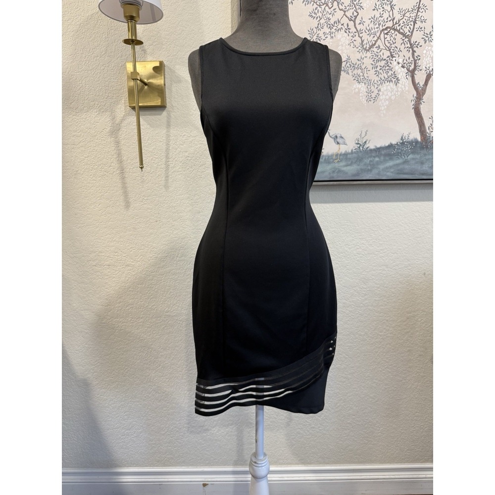 Little Black Dress With Unique Hemline